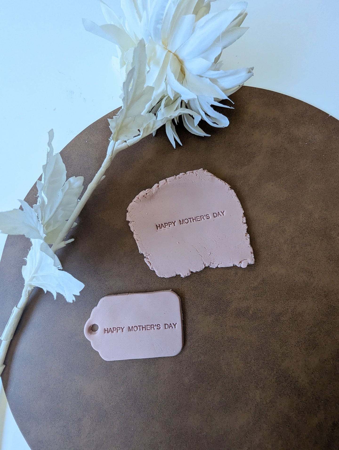 Happy Mother's Day Small Straight Font Fondant Embosser