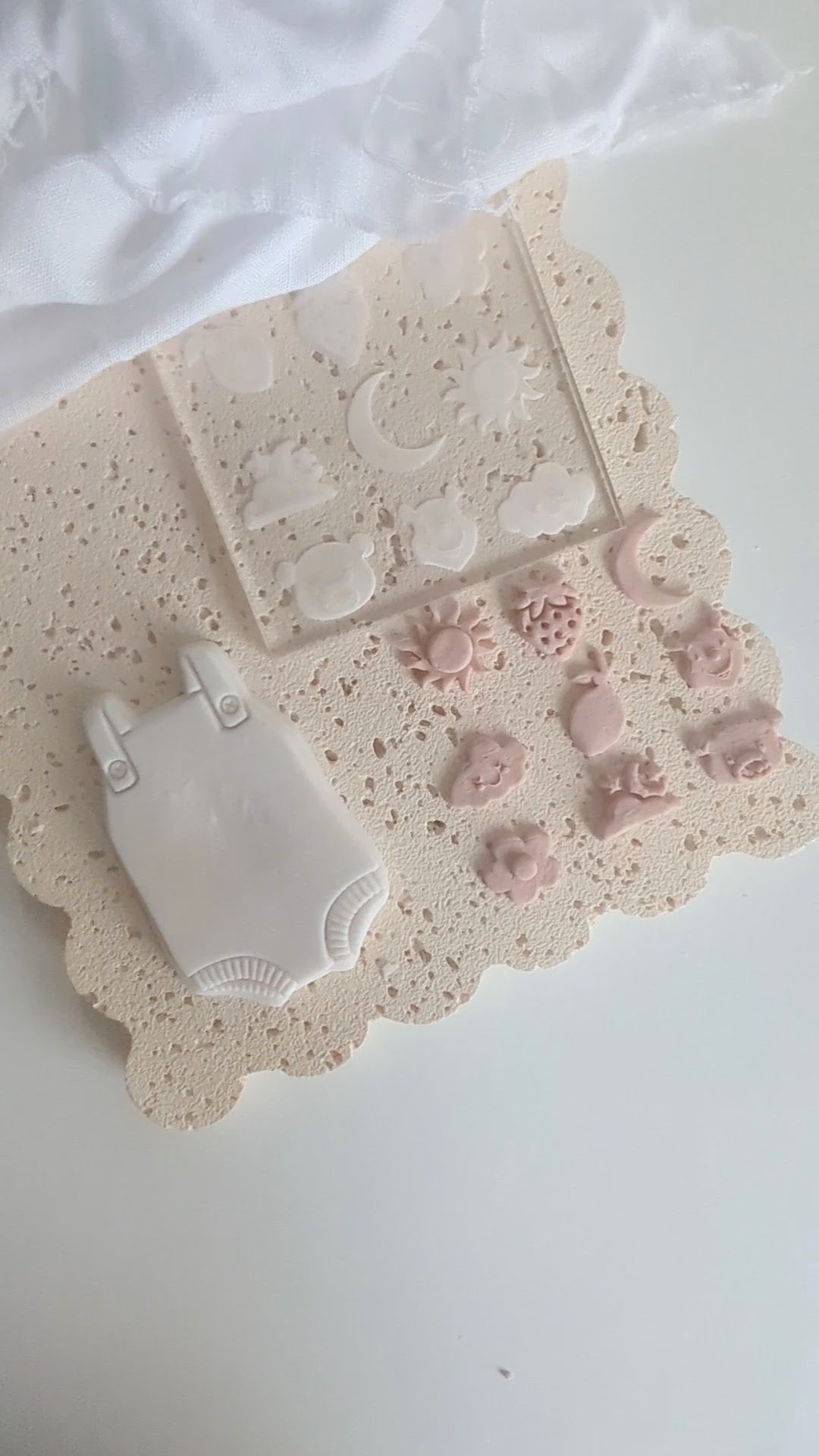 Baby Shower themed Acrylic Mould plate