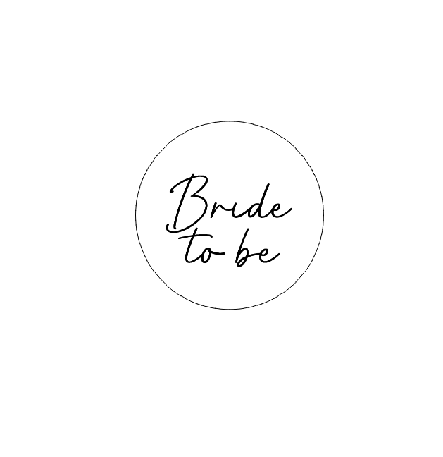 Bride to Be Fondant Embosser