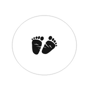 Load image into Gallery viewer, Baby Footprint Fondant Debosser
