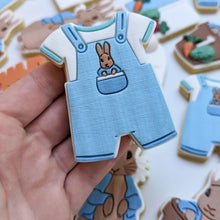 Load image into Gallery viewer, Baby Overalls with Peter Rabbit pocket Debosser and Cutter
