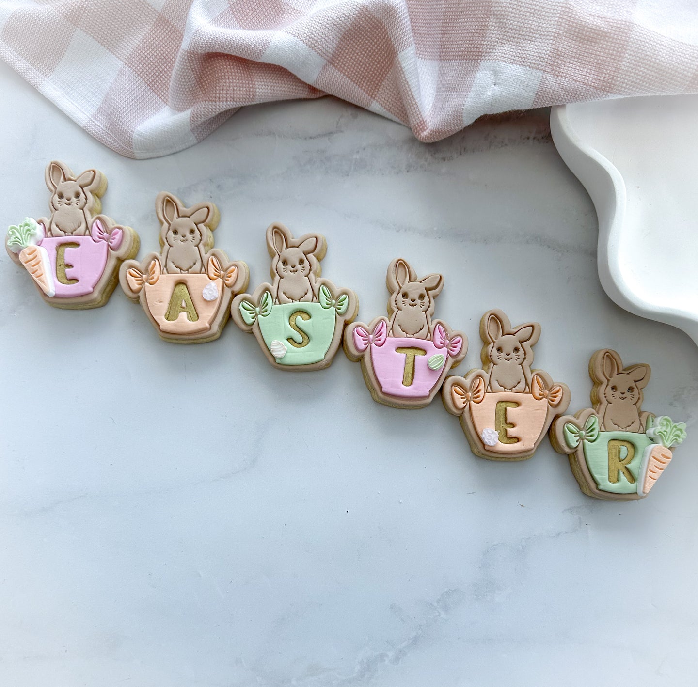 Bunny basket stamp and Cutter