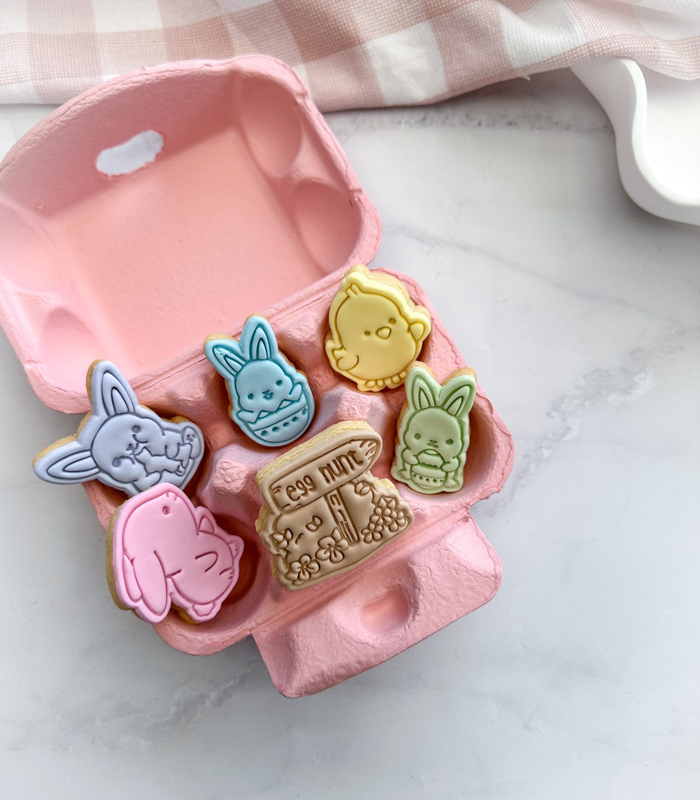 Easter theme cookie cutters