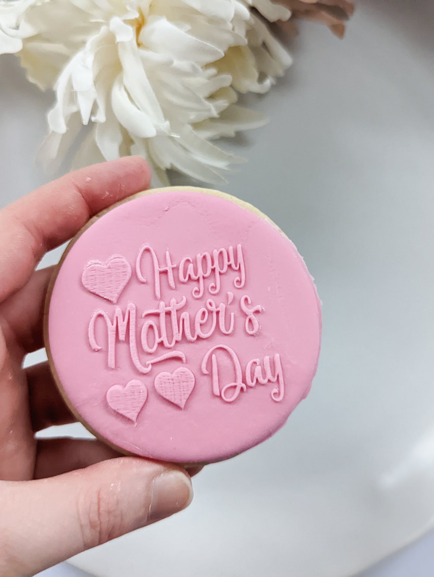 Happy Mothers Day Fondant debosser