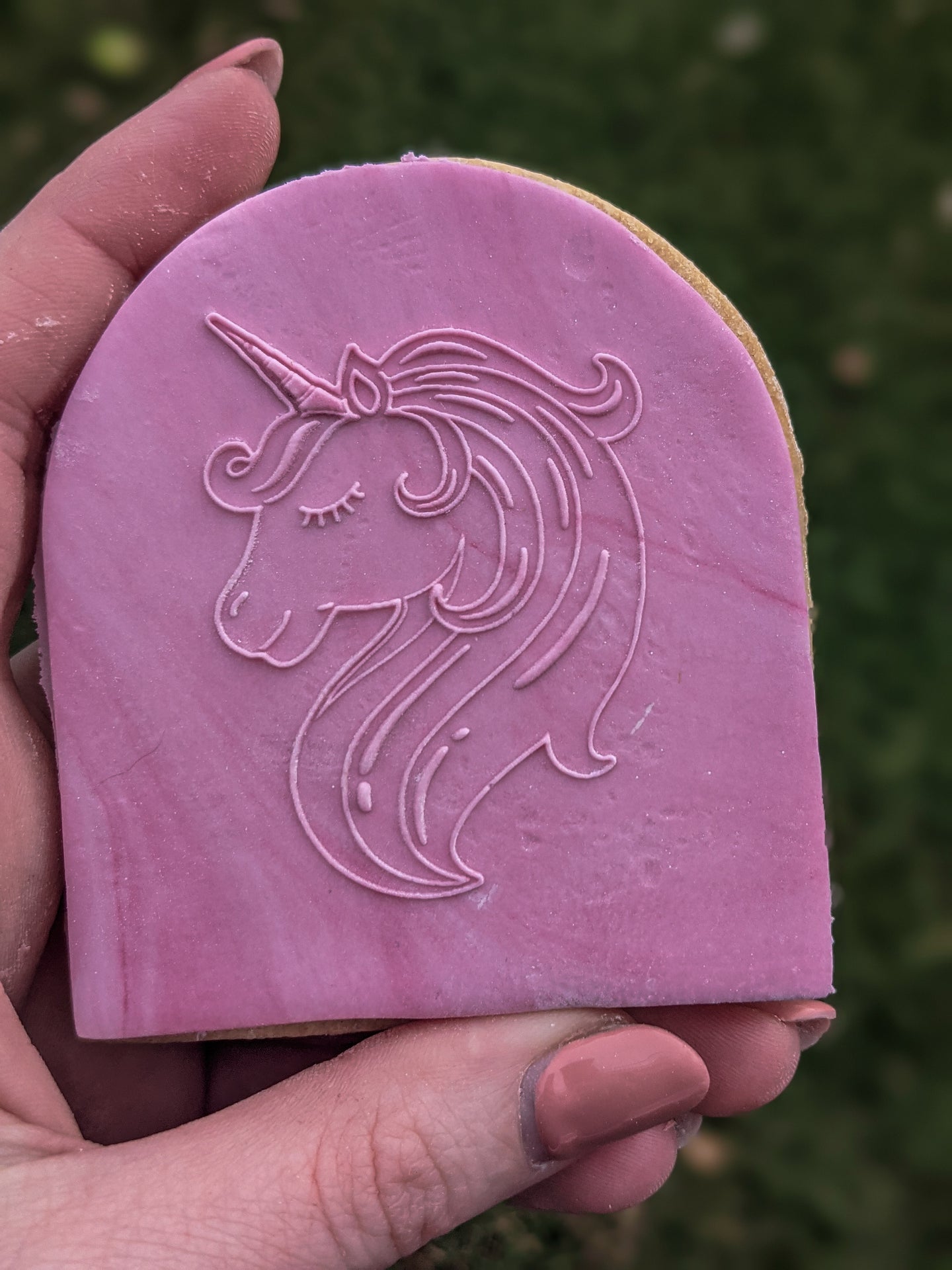 Unicorn Fondant Debpsser