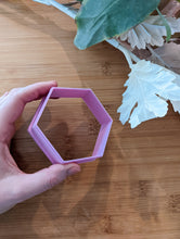 Load image into Gallery viewer, Hexagon cookie cutter
