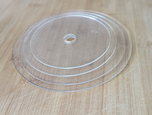 Cargar imagen en el visor de la galería, Ganache lids with optional hole for central dowel
