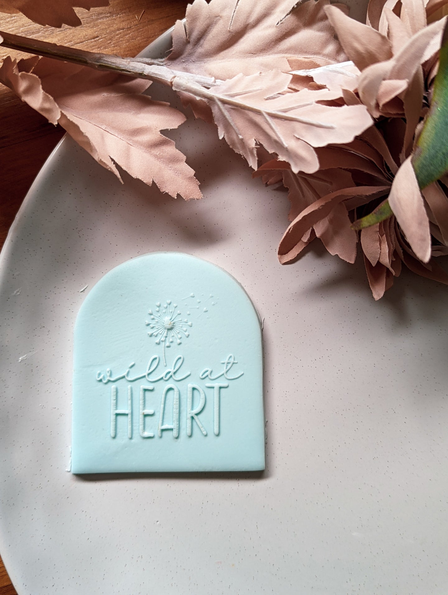 Wild at heart Fondant debosser