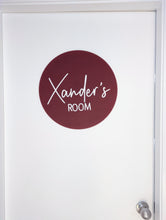 Load image into Gallery viewer, Childrens Name Room Sign
