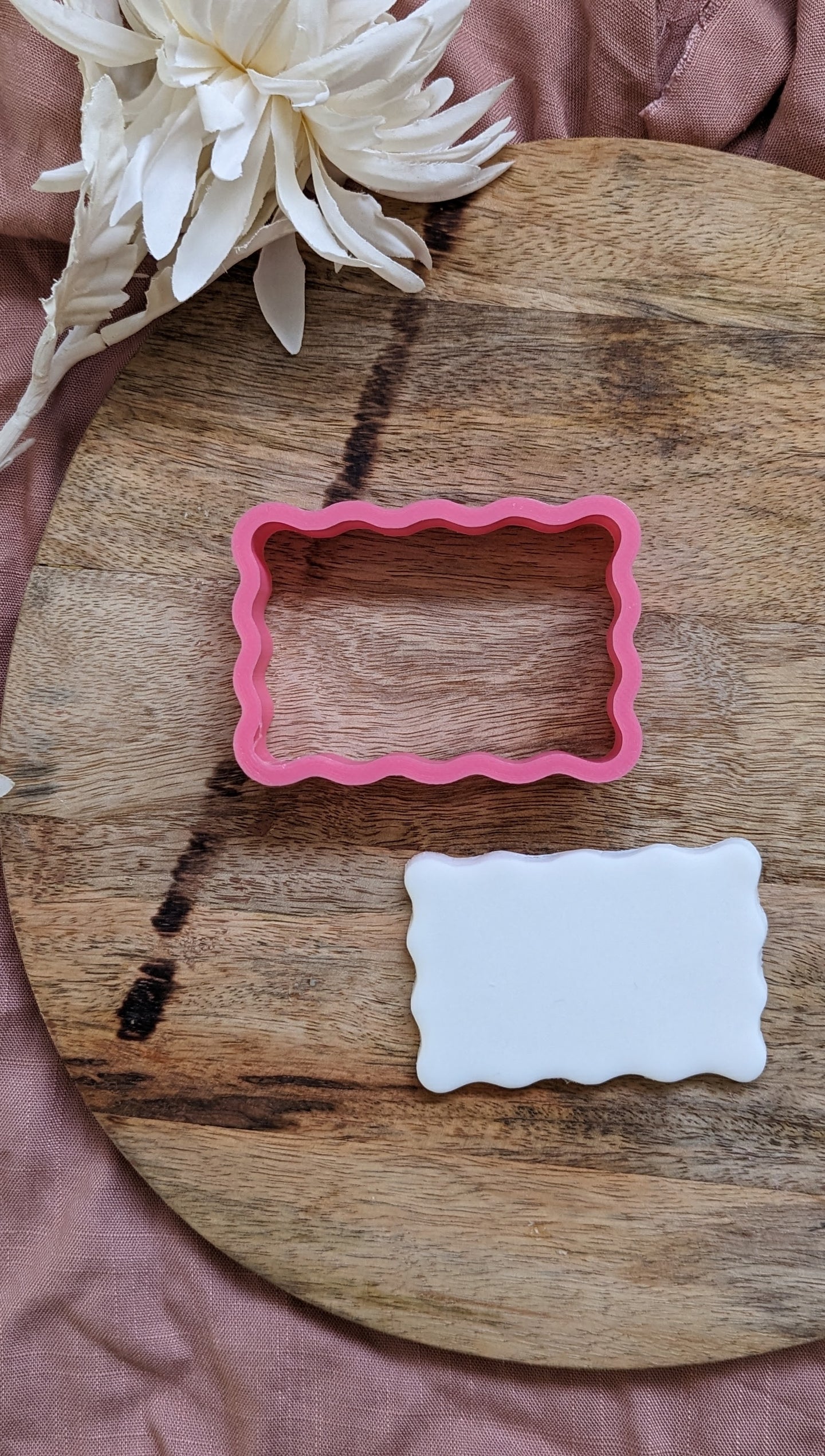 Wavy Rectangle Cookie Cutter