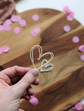 Load image into Gallery viewer, Heart Cupcake Toppers
