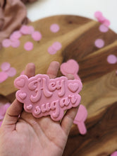 Load image into Gallery viewer, Hey Sugar Fondant debosser and cutter
