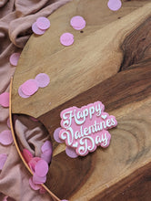 Load image into Gallery viewer, Retro Happy Valentines Day Debosser and cutter
