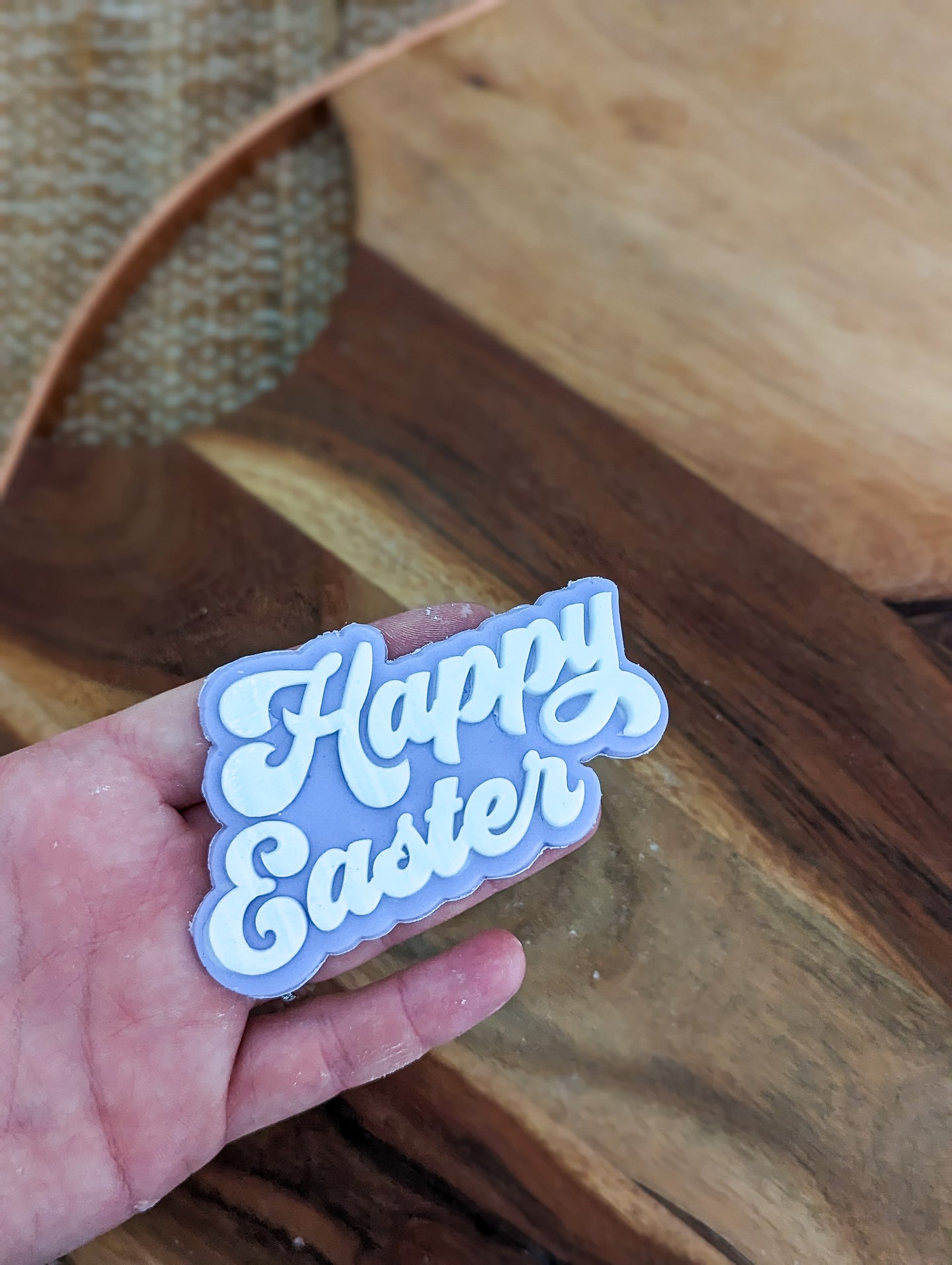 Happy Easter debosser and Cutter