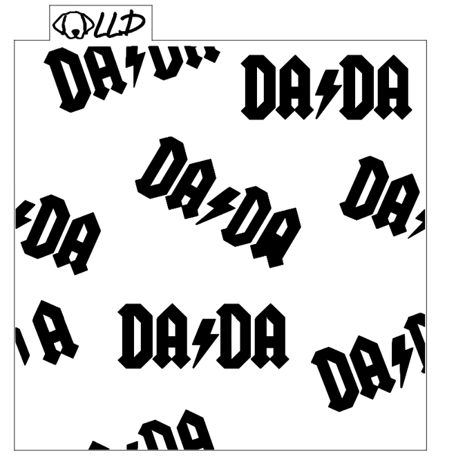 DADA Pattern Fondant debosser