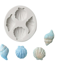 Load image into Gallery viewer, Textured Shell Silicone Mould
