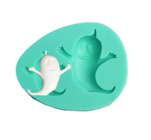 Load image into Gallery viewer, Halloween Ghost Silicone Mould
