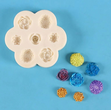 Load image into Gallery viewer, Flowers Silicone Mould
