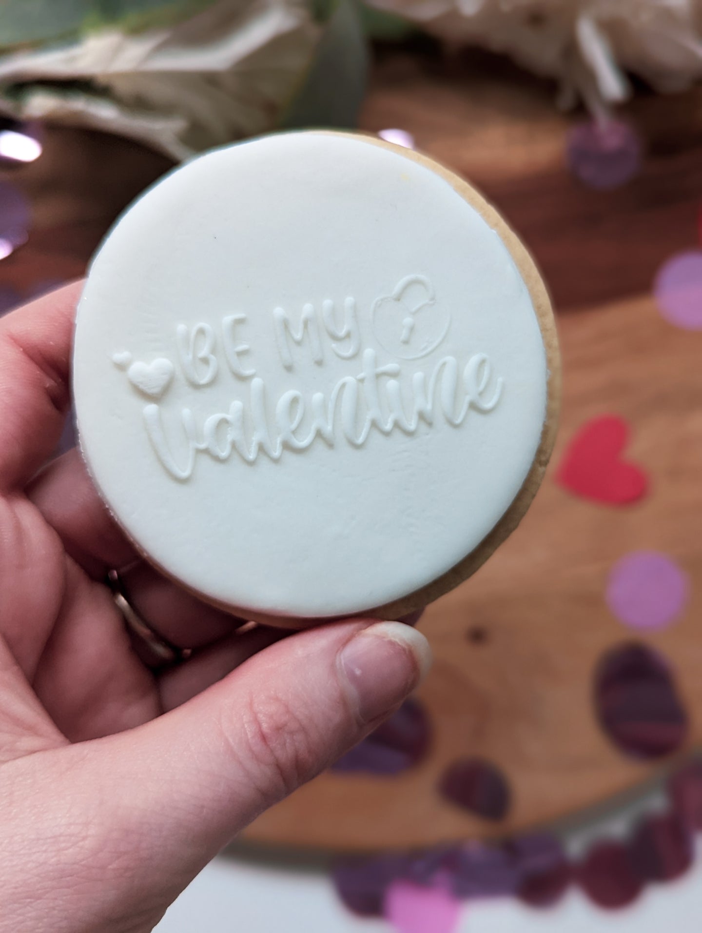 Be my Valentine  Fondant debosser