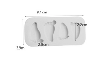 Charger l&#39;image dans la galerie, Baby Feet Silicone Mould
