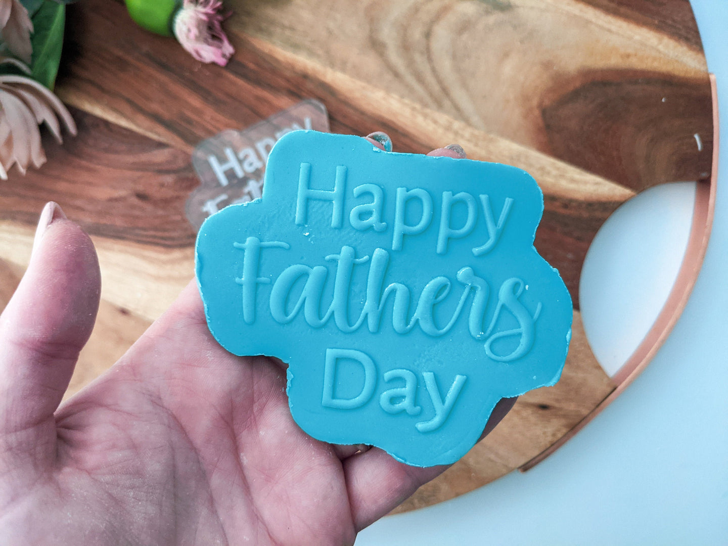 Fathers Day Cutter & Fondant debossers