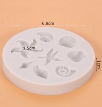 Load image into Gallery viewer, Sea Shells Silicone Mould
